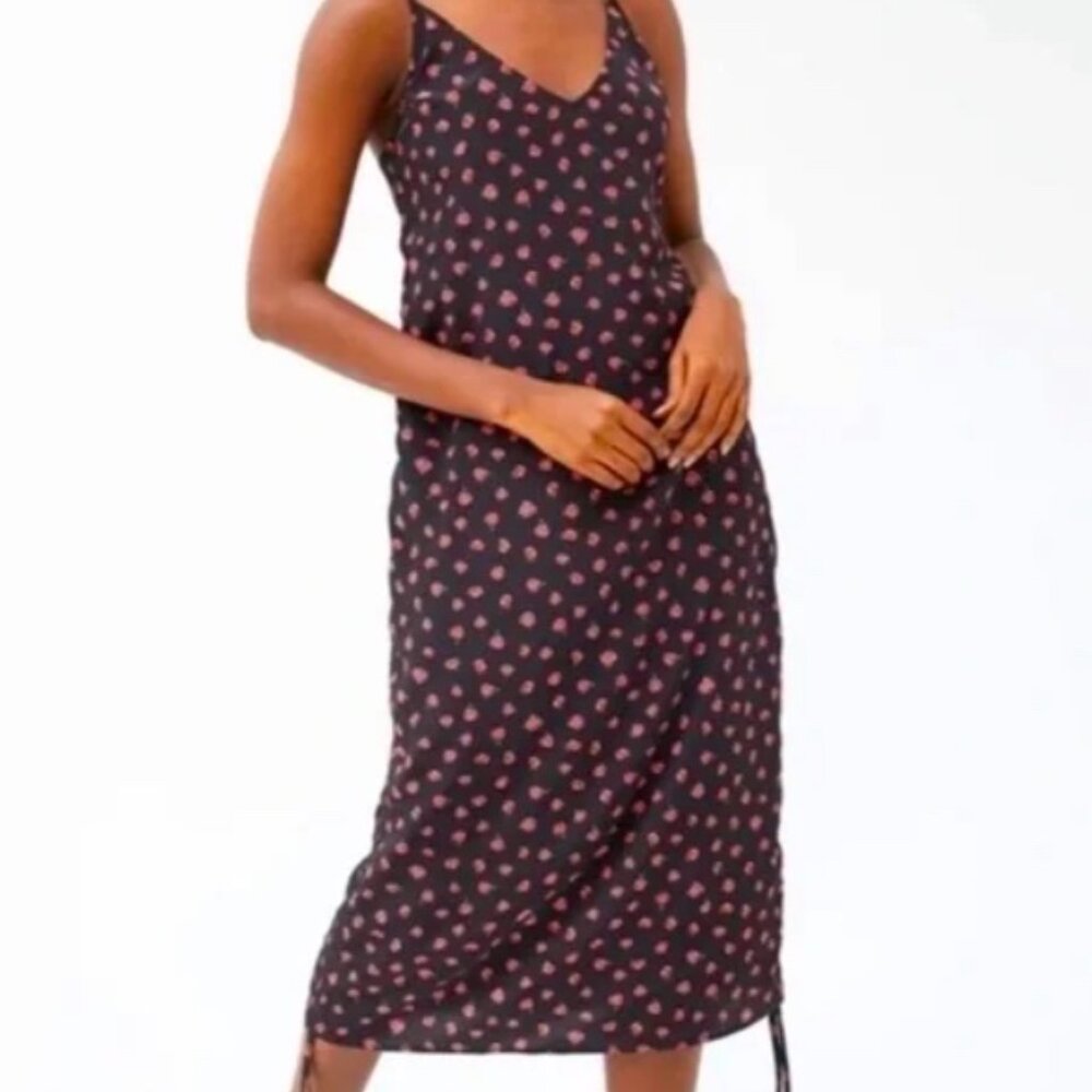 Urban Outfitters Black Floral Slip dress Sz. M